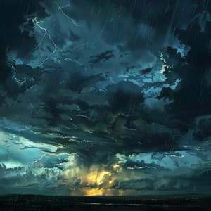 Binaural Rain and Soft Thunder for Peaceful Baby Sleep - ASMR Baby Sleep Sounds