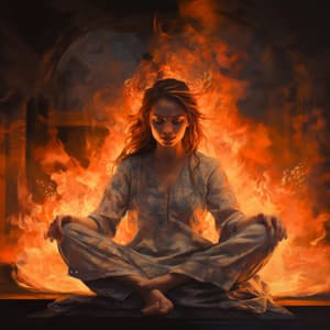 Llamas De Yoga: Ritmos Binaurales Del Fuego - Frecuencias de 432 Hz