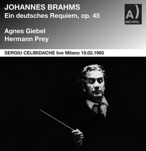 Celibidache conducts ein Deutsches Requiem live 1960 - Johannes Brahms