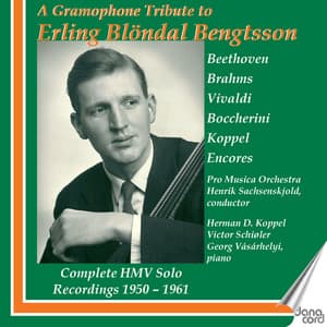 Erling Blöndal Bengtsson - Complete HMV Solo Recordings 1950-1961 - Erling Blöndal Bengtsson