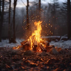 Serenidad De Fogata Binaural Para La Meditación - Meditaciones Pacíficos