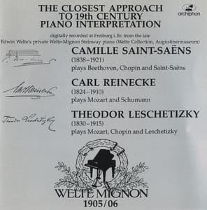 19th Century Pianists on Welte Mignon - Camille Saint-Saëns