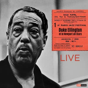 16me. Paris Jazz Festival 1er. Novembre 1969 - Duke Ellington