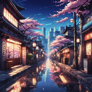 Whispers of Tokyo: Anime Lo-Fi Nights for Study & Chill - Lofi Hip-Hop Beats