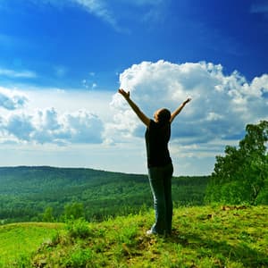 Forest Blissful Relaxation Escape: Singing Bowl Sounds - Calming Rainforest Sounds