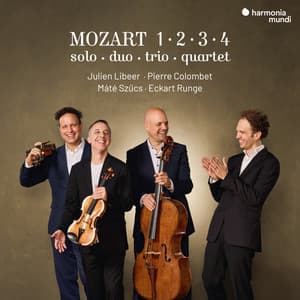 Mozart 1 ∙ 2 ∙ 3 ∙ 4. Solo, Duo, Trio, Quartet - Wolfgang Amadeus Mozart