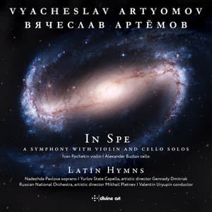 Vyacheslav Artyomov: In Spe & Latin Hymns - Vyacheslav Artyomov