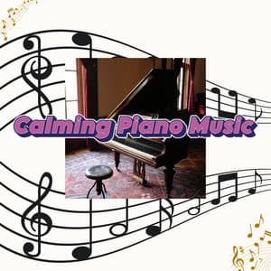 Gentle Piano Music For Sleep Work & Study - Calming Piano Music