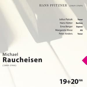 Hans Pfitzner: Michael Raucheisen Vol. 19 & 20 - Hans Pfitzner
