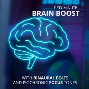 Fifty Minute Brain Boost with Binaural Beats and Isochronic Focus Tones - Brainwave Frequency Zone