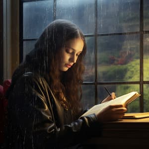 Study Reflective Rain: Thoughtful Drizzle Rhythm - EarthMovies