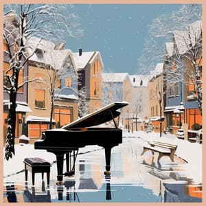 Jazz Piano Frosty Reverie - Hotel Lounge Deluxe