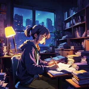 Midnight Study Sessions: Lo-Fi for Late-Night Focus - Lofi Hip-Hop Beats