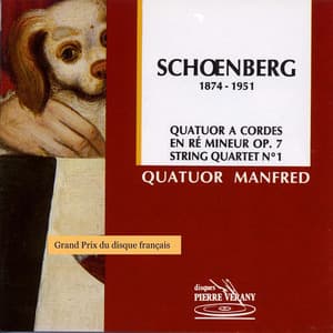 Schoënberg : Quatuor à cordes en ré mineur, Op.7 - Arnold Schoenberg