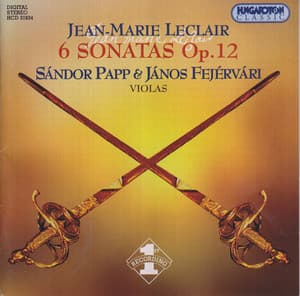 Leclair: Second Livre De Sonates, Op. 12 - Jean-Marie Leclair