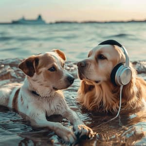 Dogs Ocean Harmony: Music for Canine Calm - Dog Music Hour