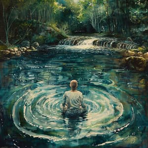 Meditation by Stream: Flowing Harmony - Healing Zen Meditation