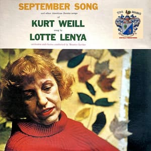 September Song - Lotte Lenya