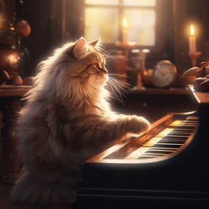 Piano for Cats: Feline Harmony - Music For Cats