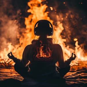 Binaural Flame Meditation: Fire Psalms - Meditation Simple