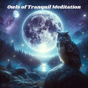 Owls of Tranquil Meditation: Nighttime Symphony in Nature's Embrace - Nature Sounds of the Earth