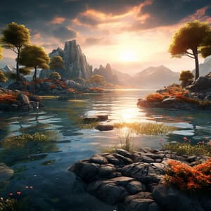 Waterscape Melodies: Nature's Calm - EVP