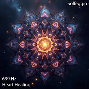 639 Hz Heart Healing Meditation: Love, Connection & Emotional Balance - Solfeggio
