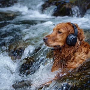Playful Waters: Dogs Joyful Rhythms - Dog Music Radio