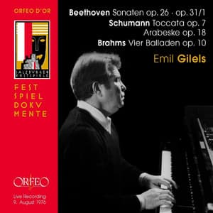 Beethoven, Schumann & Brahms: Piano Works - Emil Gilels