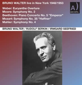 Weber, Moore & Others: Orchestral Works - Bruno Walter