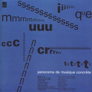 Panorama de Musique Concréte - Pierre Henry