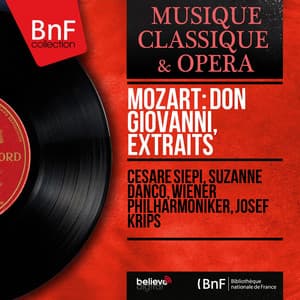 Mozart: Don Giovanni, extraits - Wolfgang Amadeus Mozart