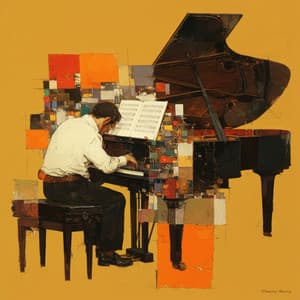 Vredige Wedergeboorte: De Magie Van Piano In Bruin Geluid - Tranquility Piano