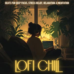 LoFi Chill Beats for Deep Focus, Stress Relief, Relaxation. & Meditation - Lo-Fi Serenity