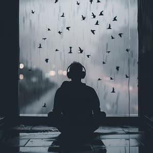 Relaxing Rain Ambience: Binaural Birds in Nature - 92 96 Hz - Relaxing Radiance