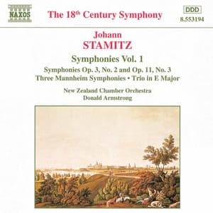 Stamitz: Symphonies, Vol. 1 - Johann Stamitz