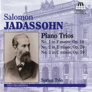 Jadassohn: Piano Trios Nos. 1-3 - Salomon Jadassohn