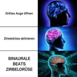 Binaurale Beats Zirbeldrüse: Drittes Auge öffnen, Zirbeldrüse aktivieren - Binaurale Beats Zauberer