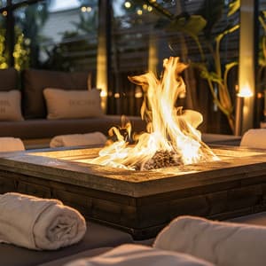 Esencia Del Fuego: Música De Spa Para La Relajación - Pase de almejas