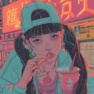 Lavender Lull: CAFE CHILL RELAXED - Lofi Study