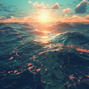 Study with Ocean Meditation Music: Calm Waves - Binauralidades