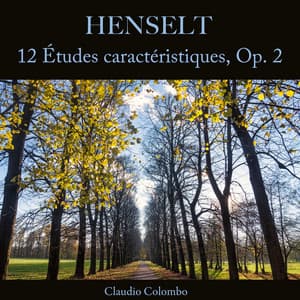 Henselt: 12 Études caractéristiques, Op. 2 - Adolf von Henselt