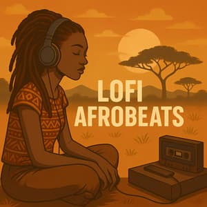 Chill Lo Fi Hip Hop Afrobeats Studying Beats - Lazy Vibes