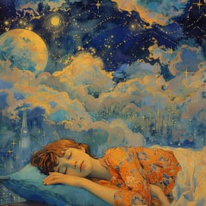Mondnebel-Träume: Celeste-Klänge für eine surreale Nacht - Schlafmusik
