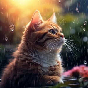 Feline Cantata: Cat's Rain Serenity - Zen Soothing Sounds of Nature
