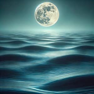 12AM Serenity: Drifting Through The Water - Ocean Waves For Sleep