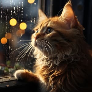 Ronroneos Del Trueno: Tormenta Y Sonido Relajado Para Gatos - Nubes maravillosas