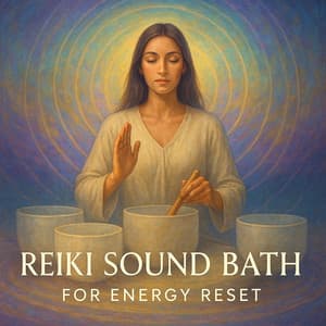 Reiki Sound Bath for Energy Reset - Healing Meditation Zone