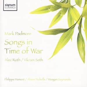 Songs in Time of War - Alec Roth