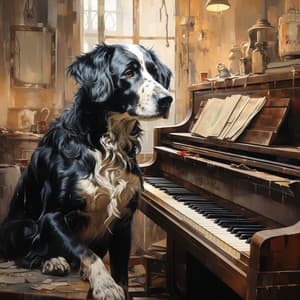 Patitas Positivas En El Piano: Melodías De Movimientos De Cola Para Compañeros Caninos - Increíble fondo de piano de jazz